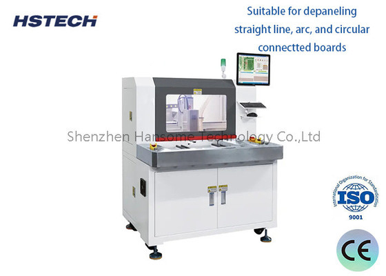İyi bir fiyat. Yüksek çözünürlüklü CCD Vicual Alignment Almanya Marka Routing Spindle Offline PCBA Router Machine çevrimiçi