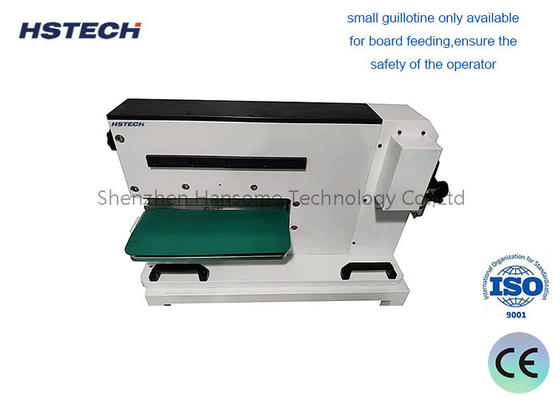İyi bir fiyat. Gilyotin Tipi PCB Ayrıcı 2 Doğrusal Gilyotin Tipi Blade ile Pnömatik Güçlü PCB Ayrıcı çevrimiçi