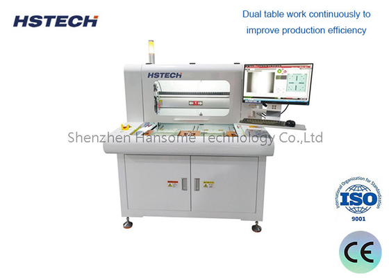 İyi bir fiyat. Otomatik PCB Depaneling Equipment Düzenlenebilir Ayrım Hızı SMT Kesme Makinesi 0.6-4.0mm En yüksek 40mm Max çevrimiçi