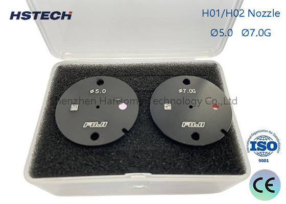 İyi bir fiyat. Orijinal FUJI Nozzle H01 H02 5.0 7.0G SMT Nozzle For SMT Pick And Place Machine çevrimiçi