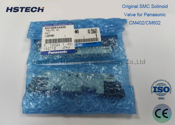 İyi bir fiyat. Orijinal Panasonic SMC Solinoid Valf KXF0DR4AA00 Panasonic CM402/CM602 Makinesi için çevrimiçi