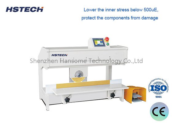 İyi bir fiyat. V-Groove HS-320 modeli ile ince levhaların stressiz kesimi için pnevmatik PCB panellerinden çıkarma ekipmanları çevrimiçi