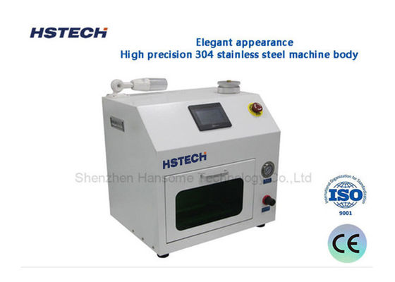 SMT Temizlik Ekipmanı HS-800 Yüksek hassasiyetli nozeller için tepsisi olan nozel temizleyicisi