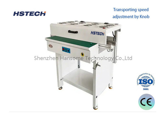 İyi bir fiyat. SMEMA Sinyal PCB Taşıma Ekipmanı SMT PCB tamponlama için ESD düz kemerli taşıyıcı çevrimiçi