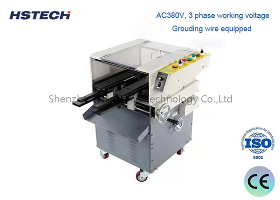 İyi bir fiyat. 8/10 inç Blade PCB Lead Cutting Machine Max 250mm Genişliği SMT Makine Parçaları için Düzenlenebilir Hız çevrimiçi