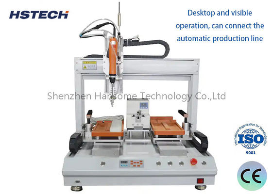 Dört Eksenli vida bağlama makinesi, pürüzsüz ve hassas bağlama için mükemmel bir seçimdir.