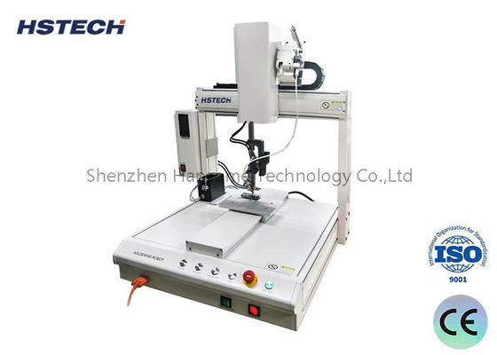 Genel tüketici malları için Hiwin doğrusal kılavuzu ile 3 Eksenli Otomatik Lehimleyici Robotu