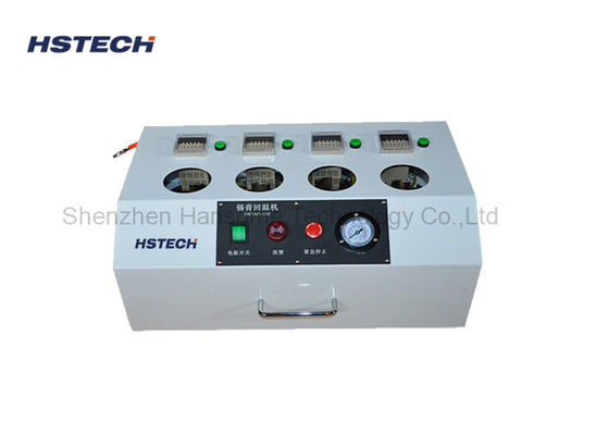 İyi bir fiyat. Otomatik 4 Tank Solder Paste Makine PLC Kontrol ısınma Zamanı Kontrol çevrimiçi