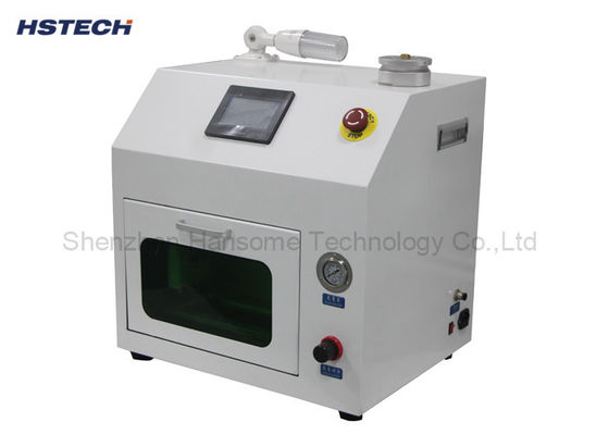 İyi bir fiyat. PLC Dokunmatik Ekran Yeşil Renkli Kapak SMT Nozzle Cleaner For 01005 0201 Components çevrimiçi