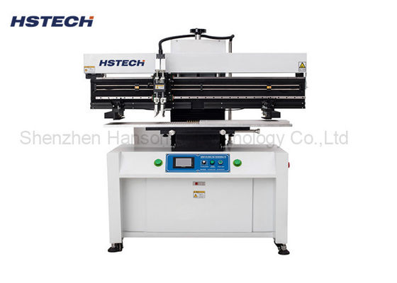 İyi bir fiyat. 1.2M LED Tube PCB Solder Paste Stencil Baskı Makinesi Yarım Otomatik Çalışma 100W çevrimiçi