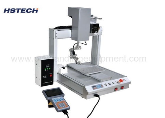 Y Eksen 1.0 Kalınlığı Tel 360° Dönüm Otomatik Lehimleyici Robotu RS232