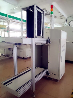 İyi bir fiyat. 6 saniye SMEMA Sinyal PCB Yükleyici İşlem Makinesi 0.4mm çevrimiçi